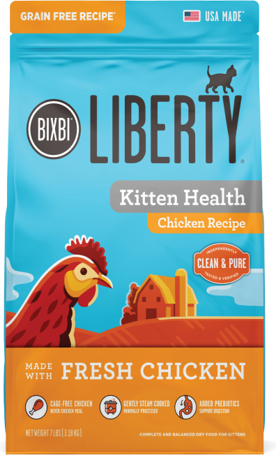 BIXBI Liberty - Kitten Health Chicken Recipe